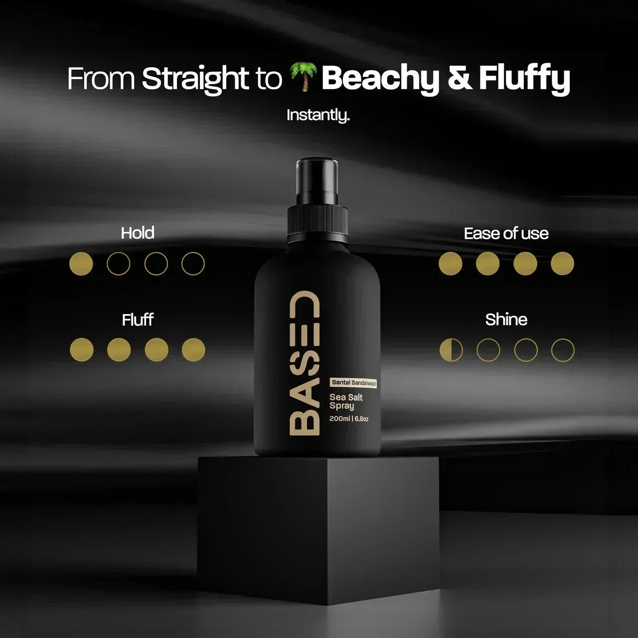 BASED Sea Salt Spray - main view for men UK